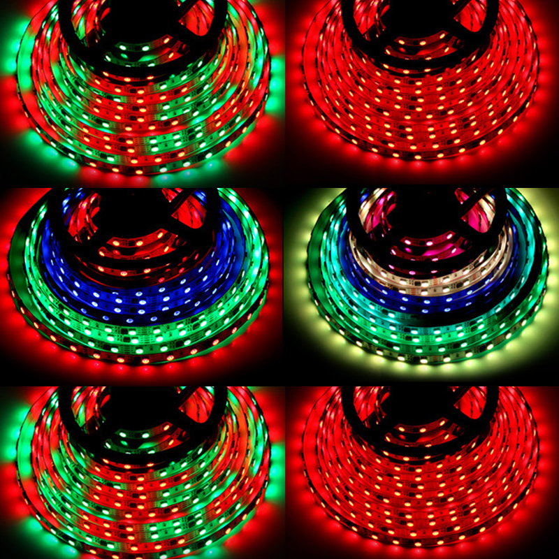 DC12V APA102 Addressable RGB Color Chasing LED Strip Light - Programmable External IC 60LEDs/m Flexible LED Tape Lights DC12V APA102 Addressable RGB Color Chasing LED Strip Light - Programmable External IC 60LEDs/m Flexible LED Tape Lights
